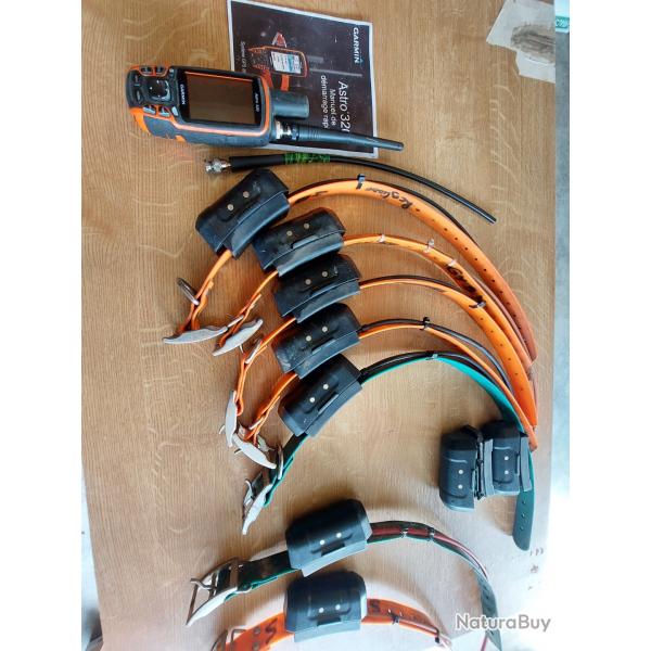 Centrale garmin Astro 320 avec colliers dc 40