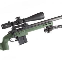 Chassis KRG Bravo Rem 700 short Action couleur : Sako green