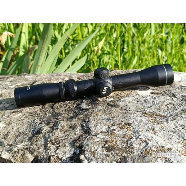 Lunette AIM Sport 2-7X32 type scout / long eye relief pour tir loisir
