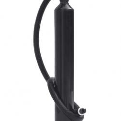 Pompe à main noire haute pression pour SUP et matelas gonflable - compacte et robuste