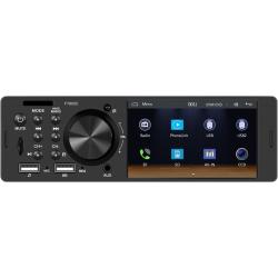 Autoradio Carplay 1 Din avec Android Auto iOS/Android Mirror Link 4 Pouces Écran Tactile Autoradio a