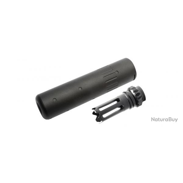 G&G silencieux SCAR + Flash Hider (G&G Armement) Noir