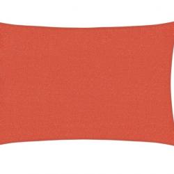 Voile d'ombrage terre cuite en PEHD 2 x 2,5 m - Résistante et design extérieur