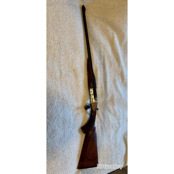 1 sans prix de rserve : Carabine Express Pierre Artisan (P.Chapuis) juxtap. calibre 7x65R