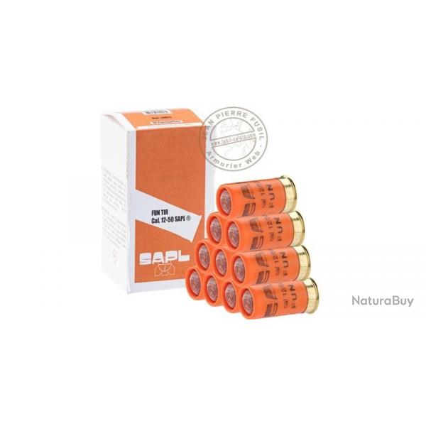 SAPL - Cartouches FUN TIR - Cal 12/50 x 10