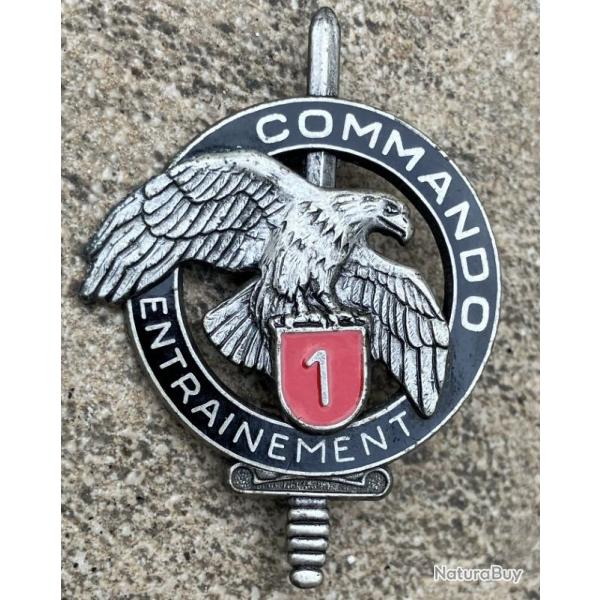Commando Entranement, N 1, 2 pices, chiffre 1, pingle