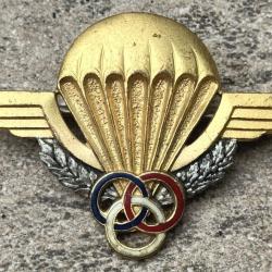 Brevet de Moniteur Parachutiste,guilloché