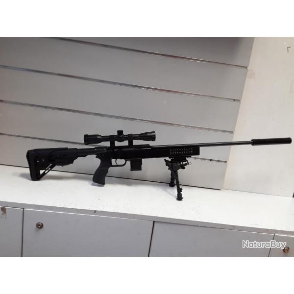 Carabine ISSC SPA 22 ATS  cal.22lr + lunette 4x32 + bipied + silencieux