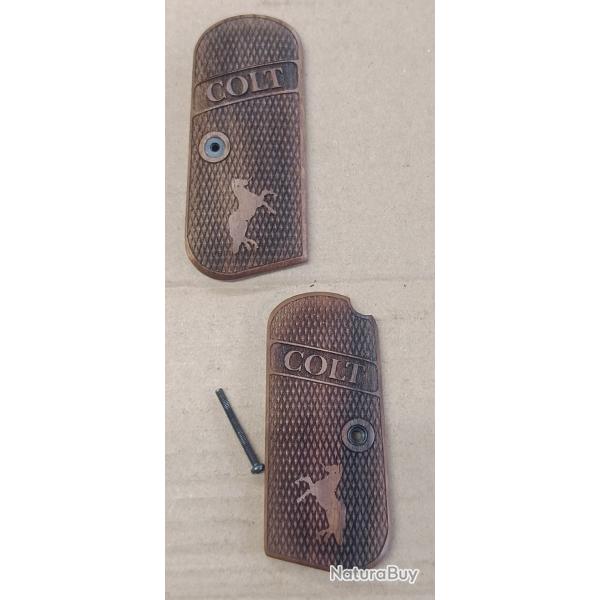 Plaquettes Colt 1903 en noyer (2116)