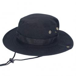 Bob adulte noir pour randonnée pêche