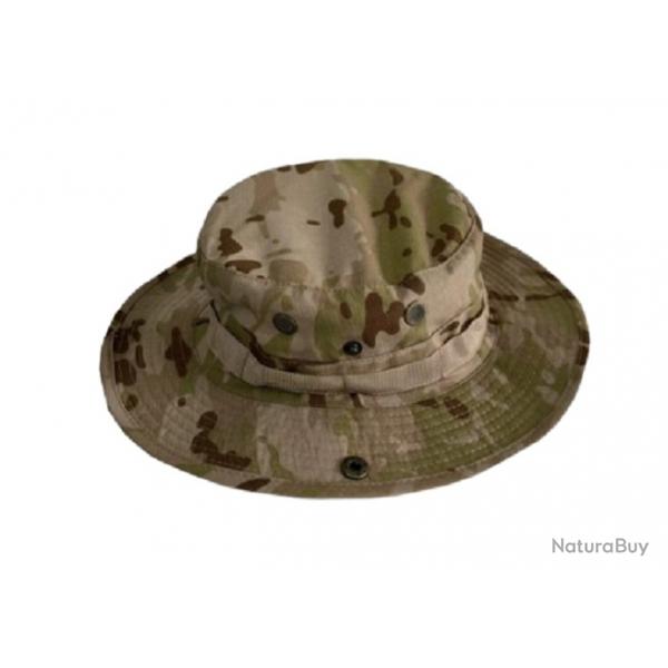 Bob adulte Treillis beige pour randonne pche