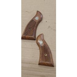 plaquettes originales smith & wesson calibre 38 mod 10,11,13,14,15,... (2125)