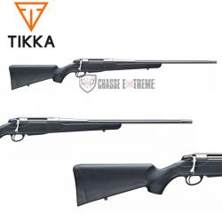 Carabine TIKKA T3X Superlite Flutée Inox 57cm Cal 243 Win Fileté M14x1
