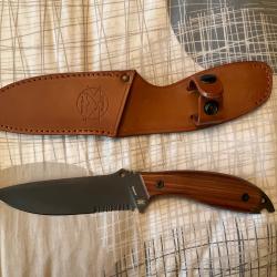 VEND COUTEAU DROIT DPX GEAR LIONSTEEL H.E.F.T. 6 POUCES.
