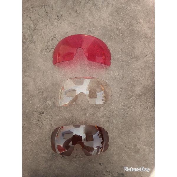 3 Verres pour lunette Master Shoot-Off