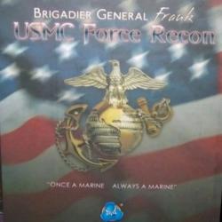 1/6 DID A80092 The Rock USMC Force Recon Brigadier General Frank