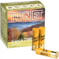 Cartouches Tunet France Chasse Calibre 20/70-Numéro 4