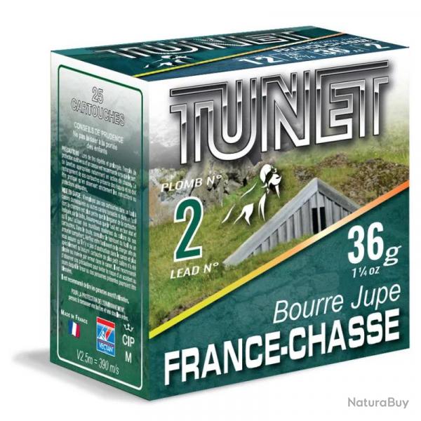 Cartouche Tunet France Chasse Calibre 12/70-Numro 9