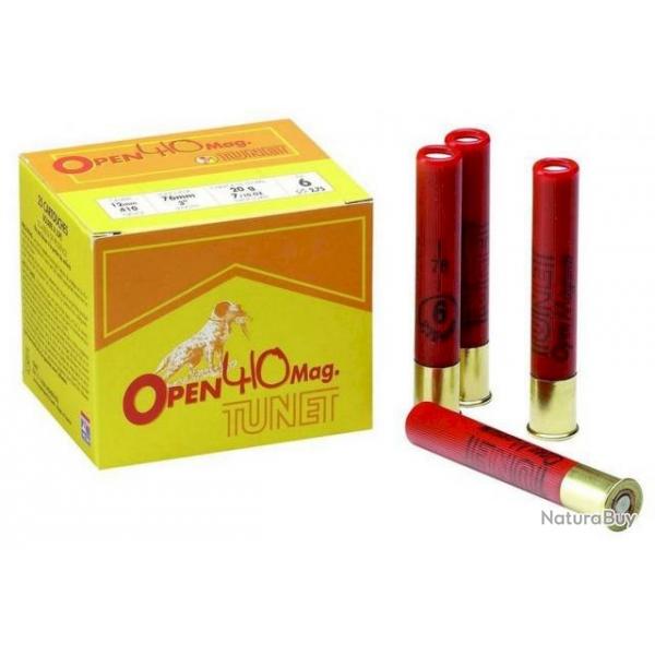 Munitions TUNET Cal.12mm  Petit Calibre Open 410