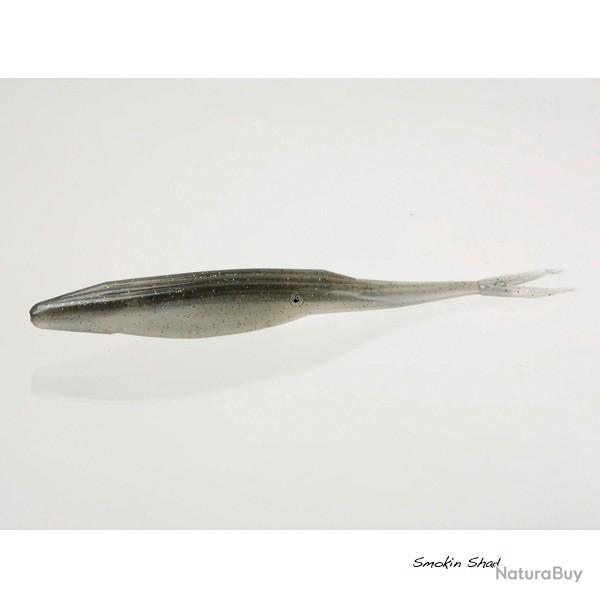 Leurre Souple Zoom Magnum Super Fluke 17,8cm Smokin Shad