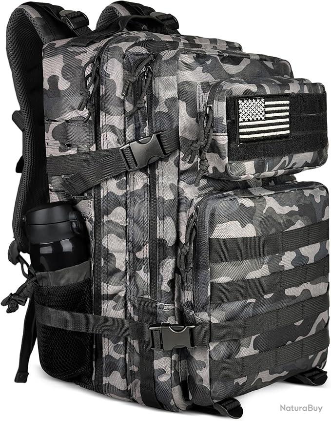 Sac À Dos Tactique Militaire,Armée Sac À Dos Imperméable Assaut,60L