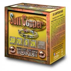 Cartouches Tunet Soft Copper Standart Calibre 20 Numéro