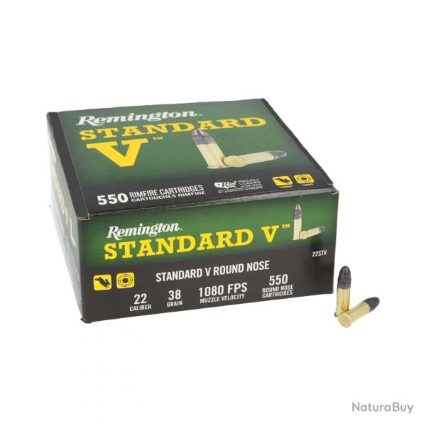 CARTOUCHESREMINGTON 550 CTS REMINGTON  22LR 38 GR HP
