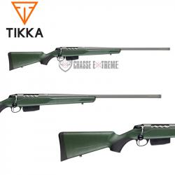 Carabine TIKKA T3X Lite Roughtech Flutee Verte 62cm Cal 300 Win Mag
