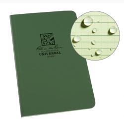 Carnet Relié Imperméable 12x18 Vert