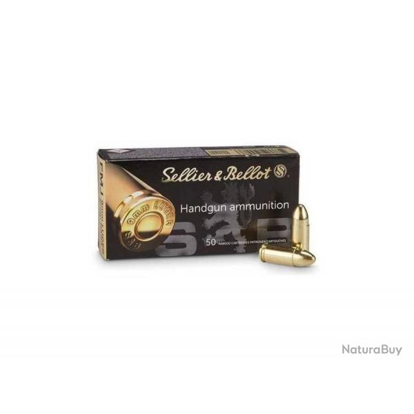 Kermesse ! Lot de 1000 munitions Sellier & Bellot - Cal. 9x19 para