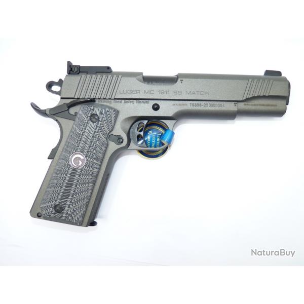PSA LUGER MC 1911 S9 MATCH CAL.9X19 CATB