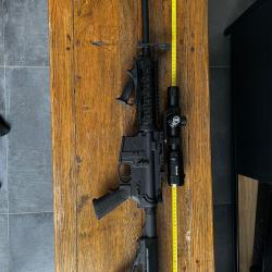 AR15 Smith & Wesson MP15 Sport II 16 " + accessoires + chargeurs 10 et 30 coups + 710 munitions
