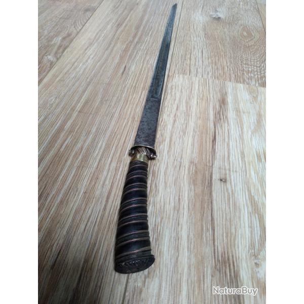 Couteau Dague de Chasse de Vnerie XVIIIme Sicle