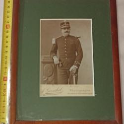 Cadre photo Lt 1er Régiment Colonial 1900 /1914
