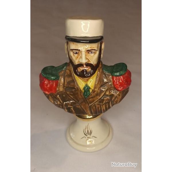 Buste Lgionnaire souvenir vintage Arme Franaise porcelaine