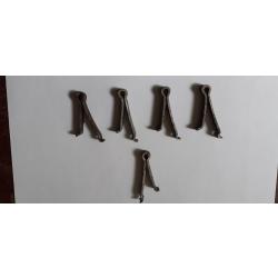 Ressort a lames griffe déportée pour arme ancienne (mouton a 5 pattes !) stock 4 gauche et 1 droit