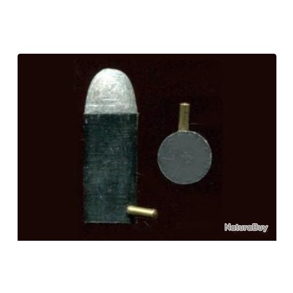 7 mm  broche - tui plastique noir - production spalek