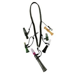 Porte appeau PRIMOS corde tressée pour 8 appeaux