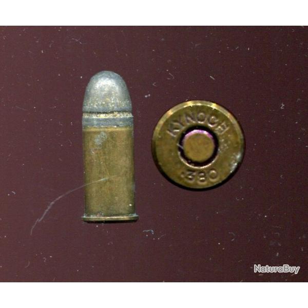 .380 Bulldog - production anglaise KYNOCH - tui et amorce laiton