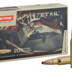 Munitions NORMA calibre 308 Win Whitetail 150gr - 9.7g x20