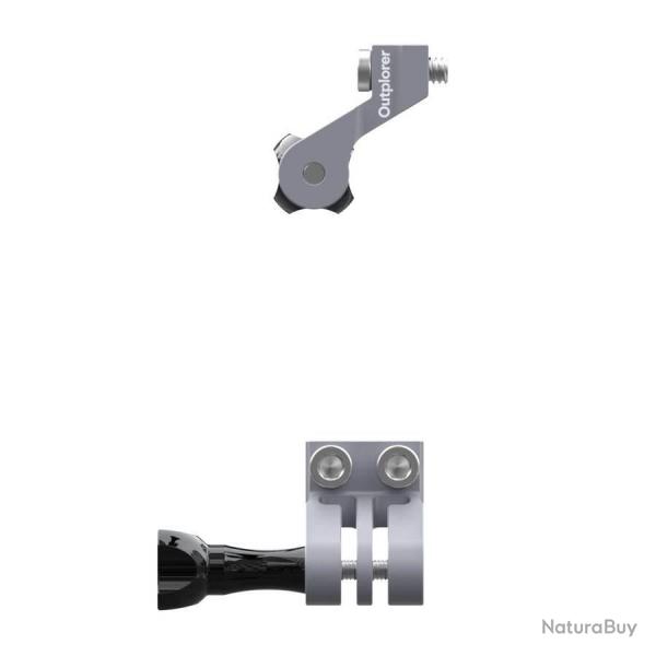 Adaptateur de Montage Outplorer pour Camra Embarqu Gopro