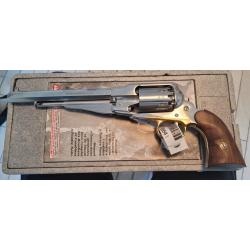 Revolver Remington 1858 Pietta inox 44 poudre noire