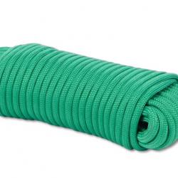 Paracorde 15 m x Ø 3mn - 125 kg - Verte