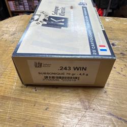 243 WIN SOLOGNE SUBSONIQUE 70gr
