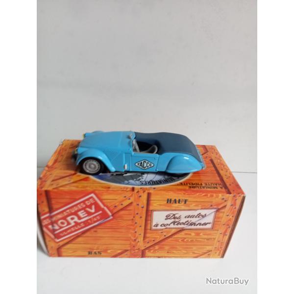 2CV Barbot spcial 1953 Norev neuf avec boite d'origine 1/43