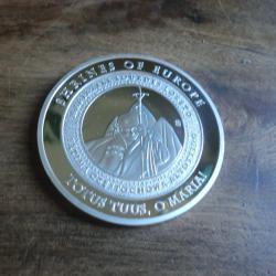 médaille lourdes fatima shrines  europe