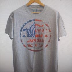Tee shirt smith et Wesson drapeau usa