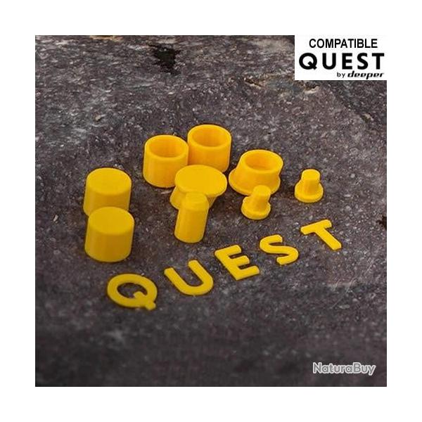 Kit de Caches Vis Bait Boat Pod pour Deeper Quest Black