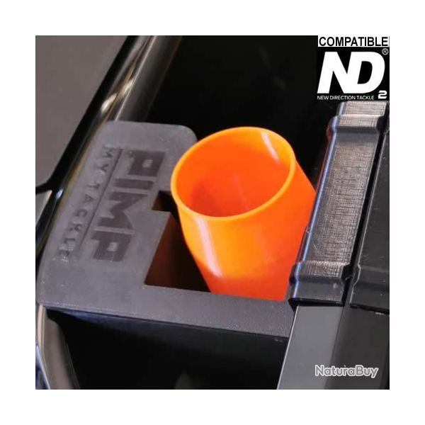 Largue Liquide Bait Boat Pod Pour New Direction ND2 Orange