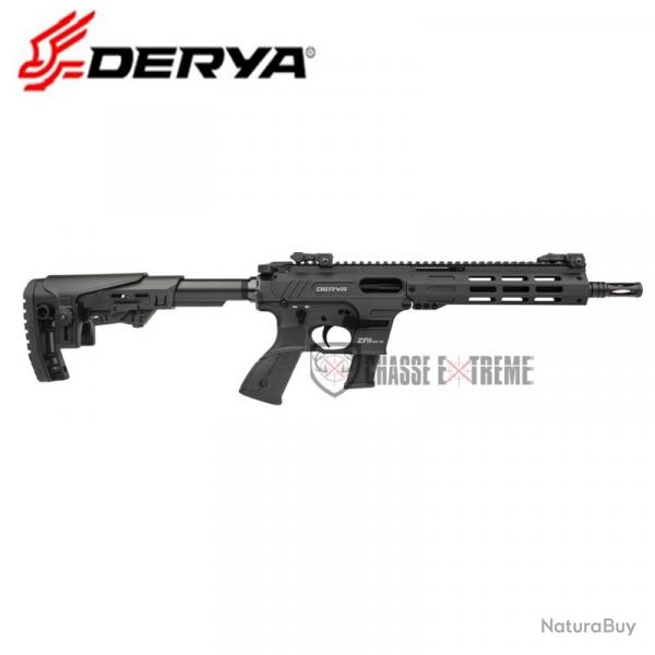 Carabine DERYA ZY9 Dual System 25.4 cm Cal 9X19 Noir